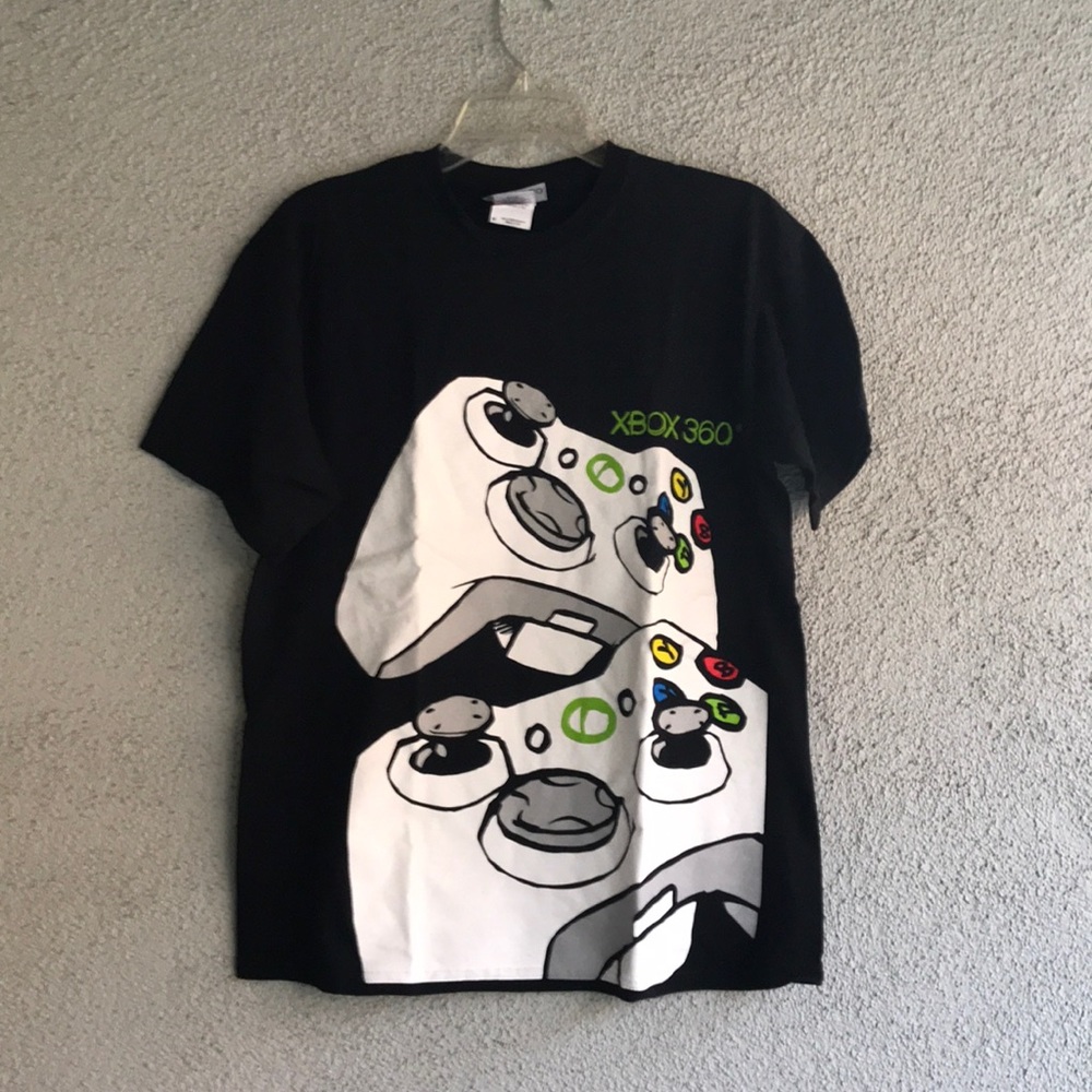 Microsoft Xbox 360 | Black Controller Gamer Tshirt - image 1